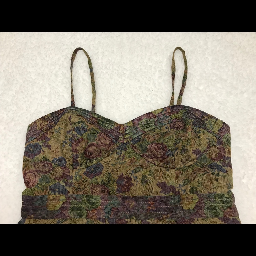 💥SOLD💥Free People Floral Jacquard Dress - Picture 3 of 5